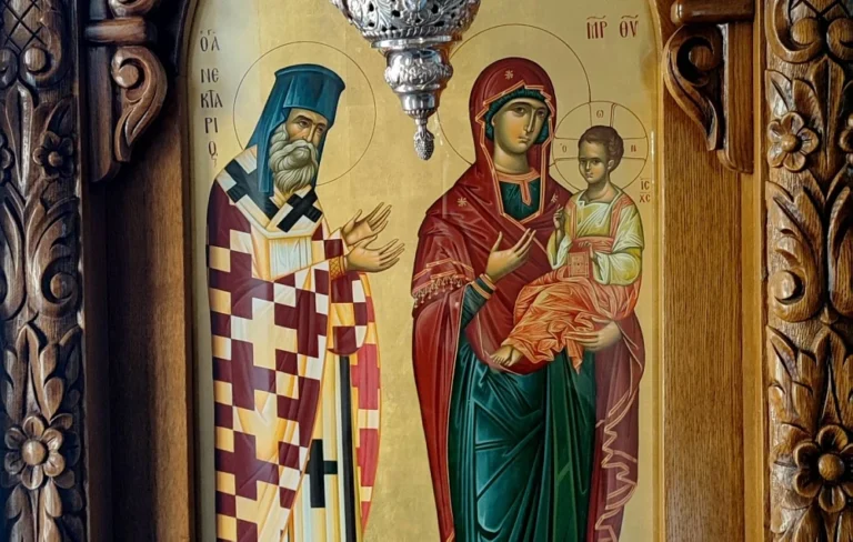 panagia-with-saint-nektarios